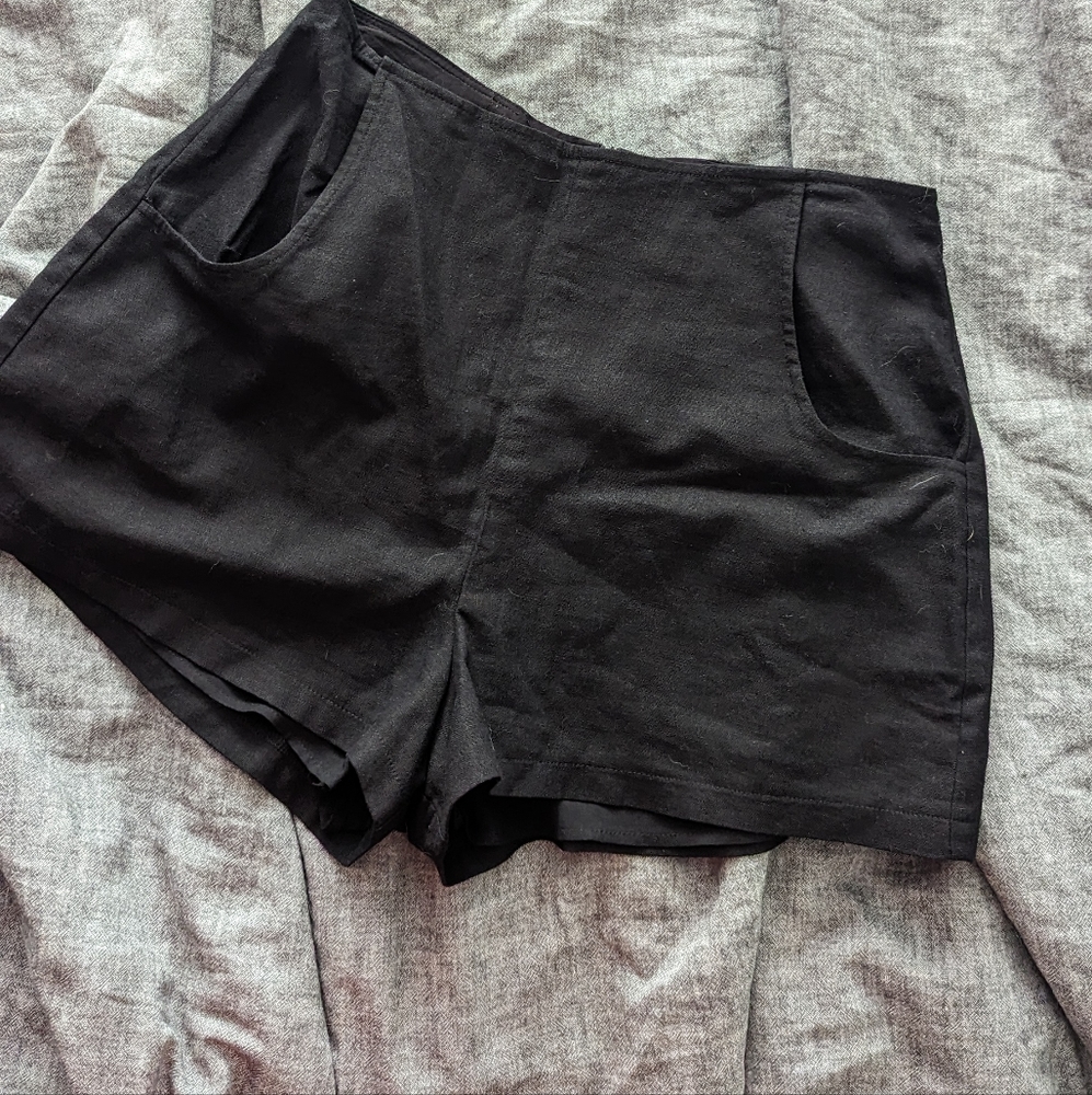 Leith Linen Shorts Sz L